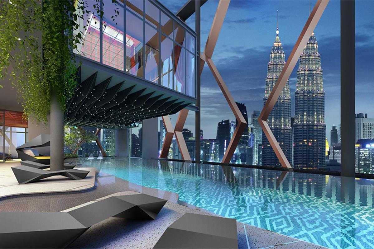Scarletz Suites Klcc By Gc Luxury Suites クアラルンプール エクステリア 写真